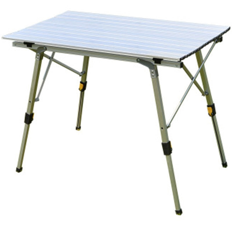 2018 Outdoor Folding Table Chair   Camping Aluminium Alloy Picnic Table Waterproof Durable Folding Table Desk For 90*53cm